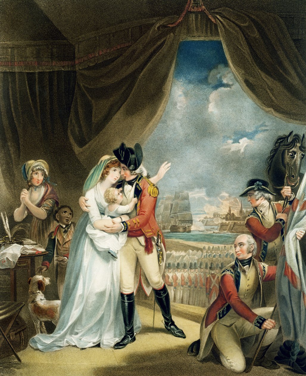 Guerre, gravé par John Whessell (c.1760-1823), pub. par T. Simpson et Darling und Thompson, 1798 - Henry Singleton