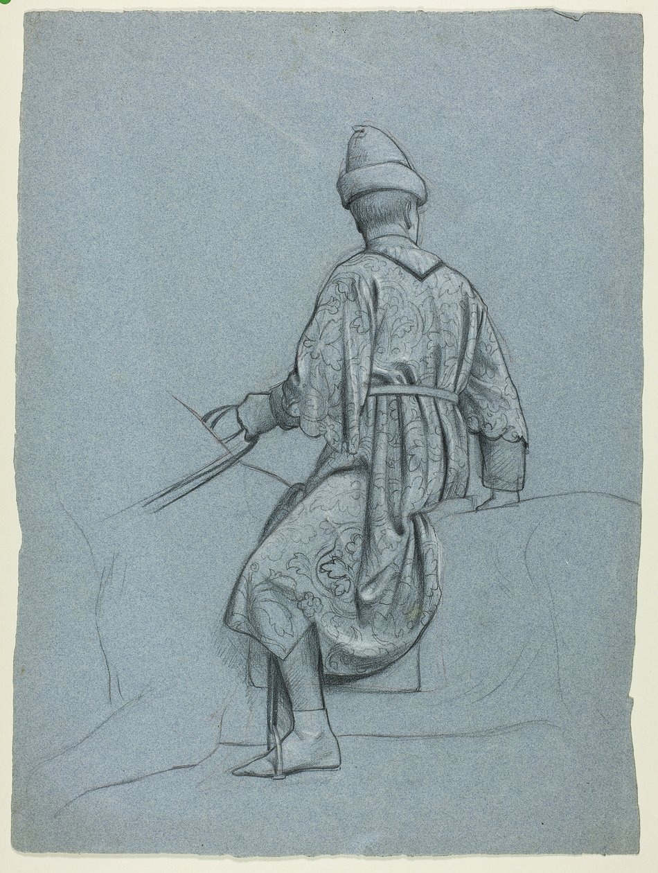 Homme à cheval - Henry Stacy Marks
