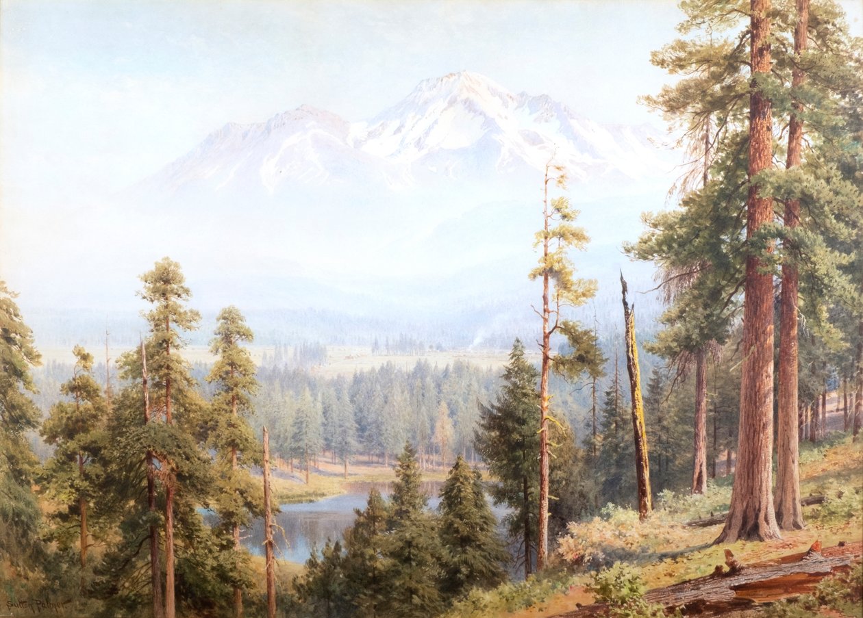Shasta – Nuages de neige, Californie, c.1910 - Henry Sutton Palmer