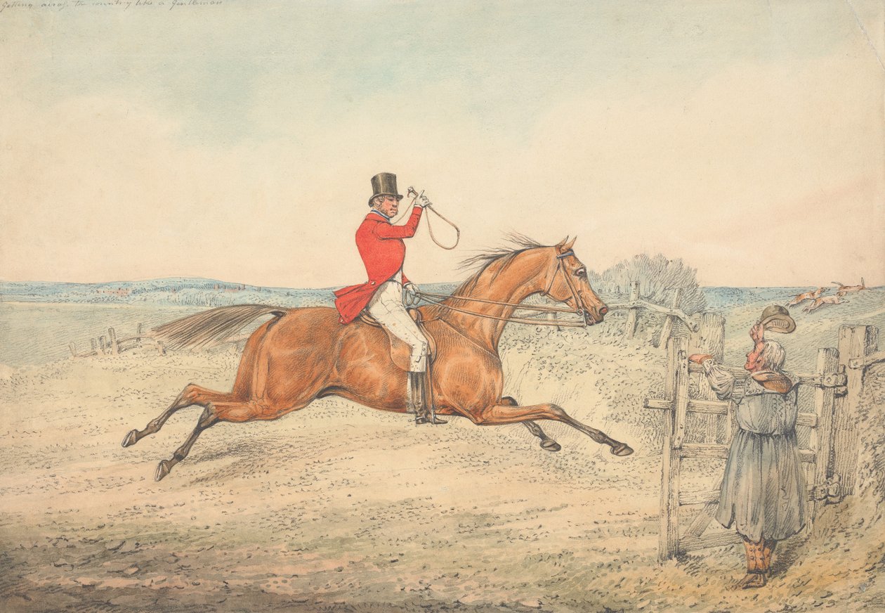 « Traverser le pays comme un gentleman » - Henry Thomas Alken