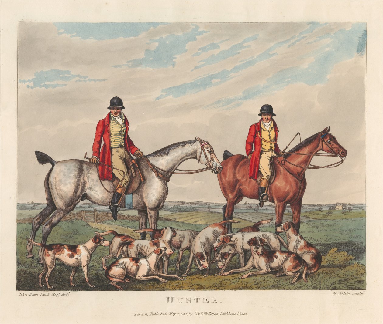Chevaux [lot de six] :   3. Hunter - Henry Thomas Alken