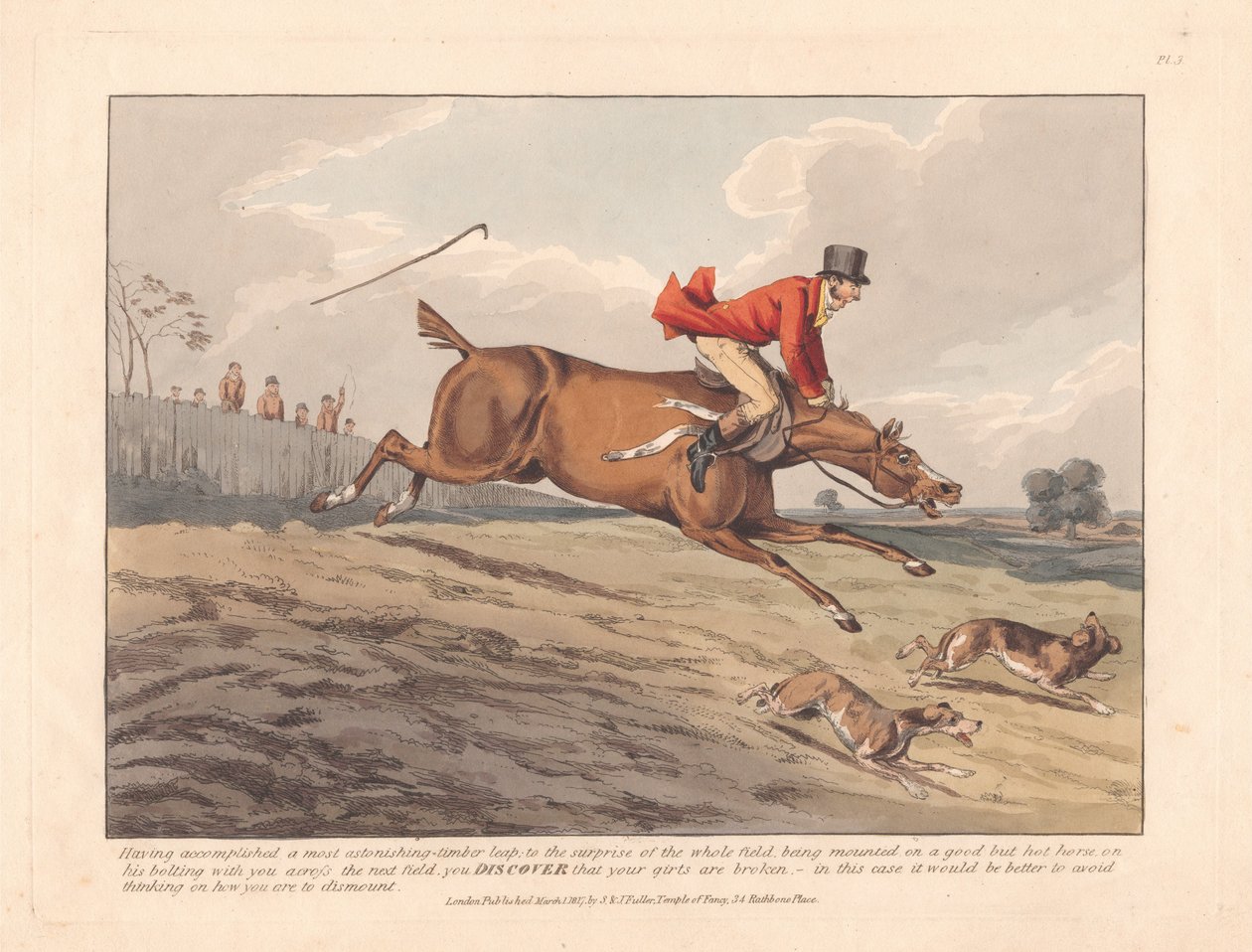 [Découvertes de chasse] ... Vous vous rendez compte que vos lanières sont cassées ... - Henry Thomas Alken