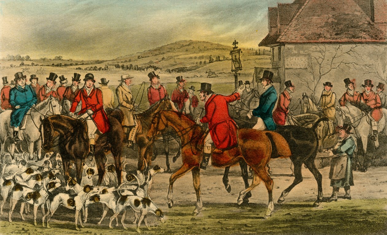M. Jorrocks présente le Yorkshireman au Surrey - Henry Thomas Alken