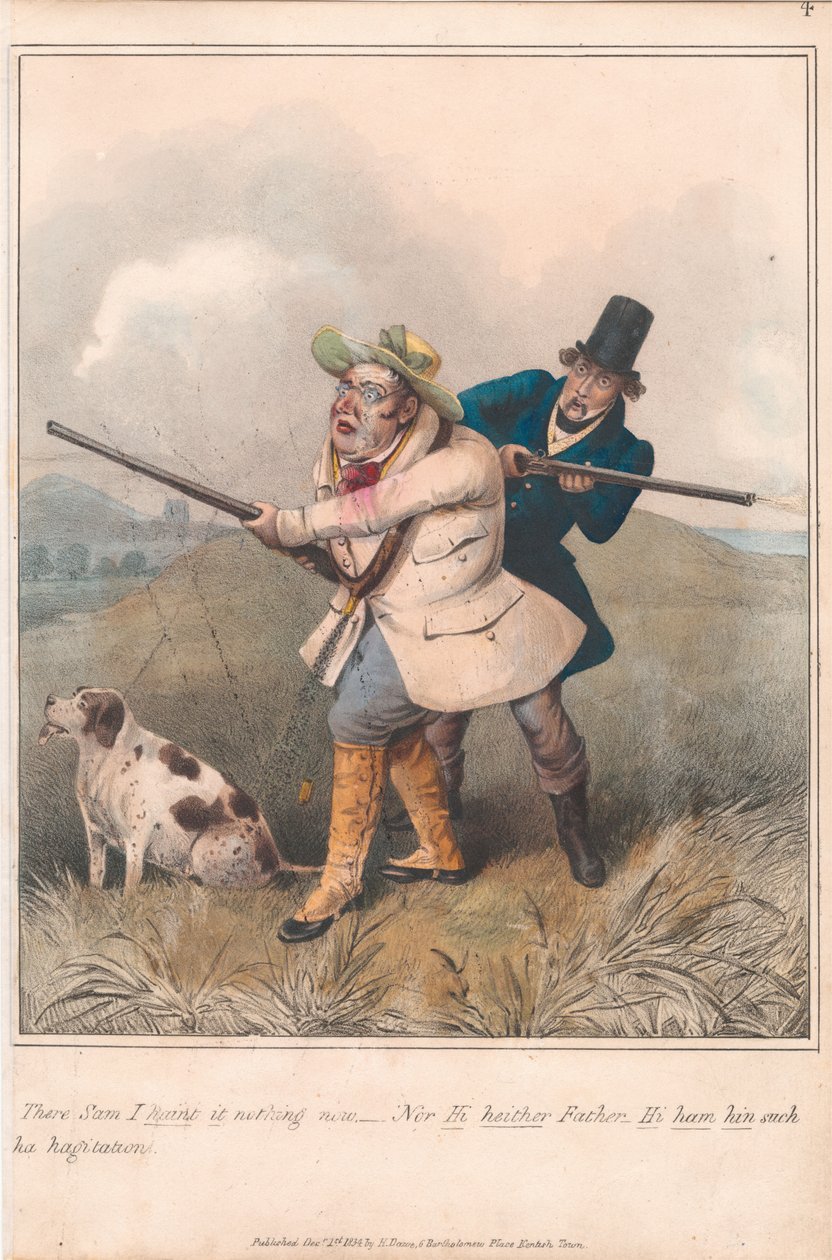 Lot de douze avec page de titre : « Sporting Satirist » - Henry Thomas Alken