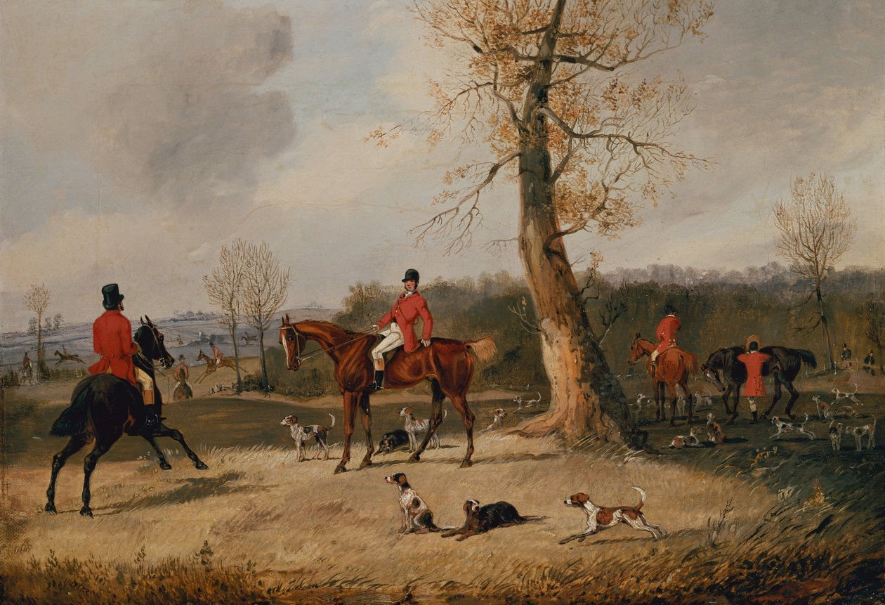 La rencontre - Henry Thomas Alken