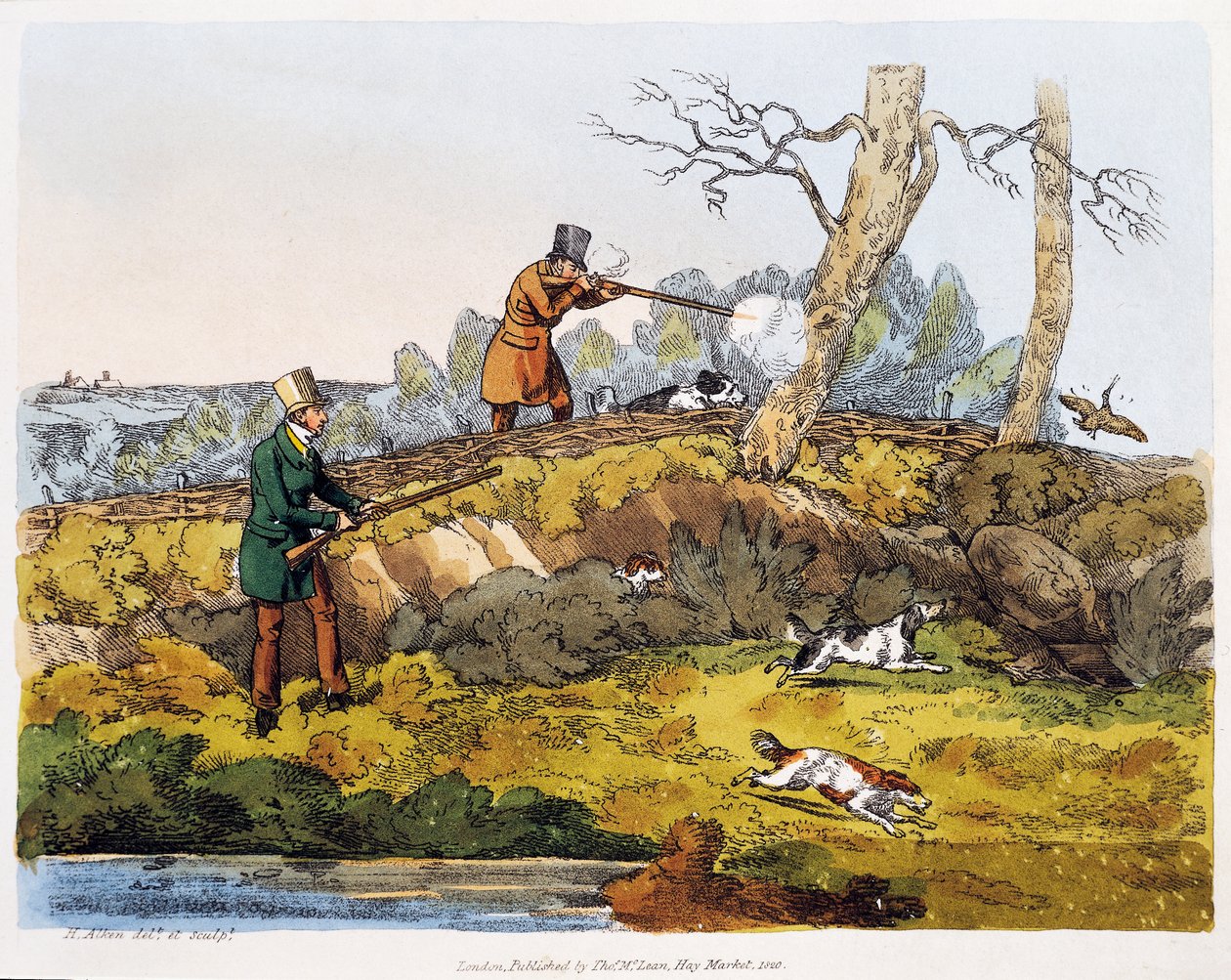 Chasse à la bécasse - Henry Thomas Alken