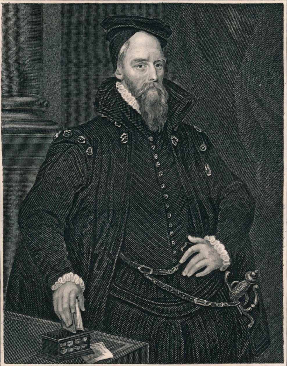 Ambrose Dudley, comte de Warwick, début-milieu du 19e siècle - Henry Thomas Ryall