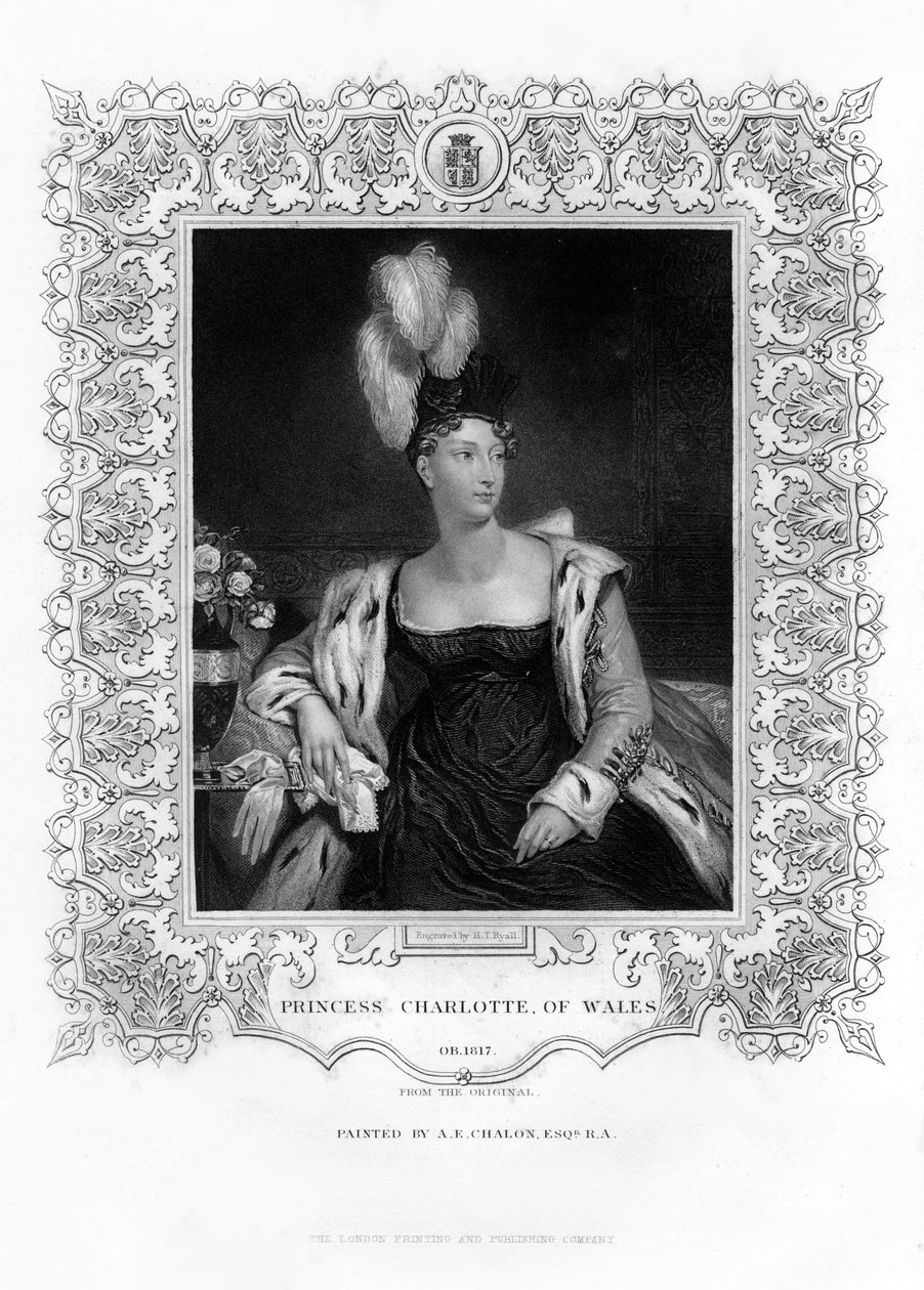 Princesse Charlotte Augusta de Galles, 19e siècle - Henry Thomas Ryall