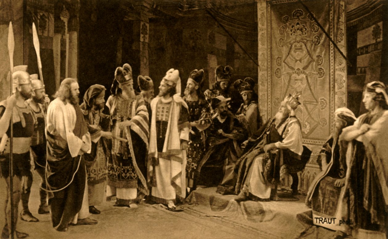 Jésus devant Hérode - Henry Traut