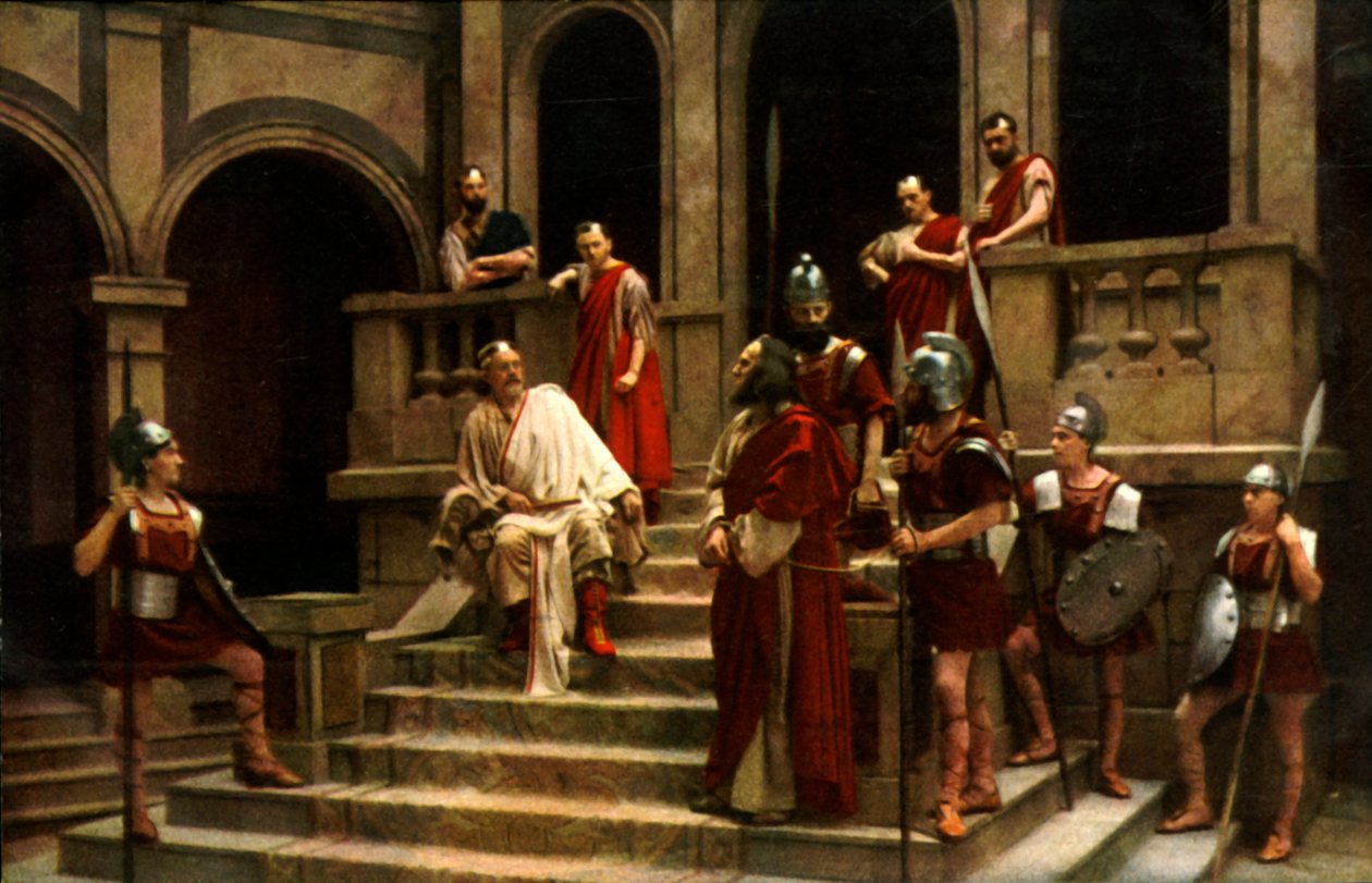 Jésus devant Pilate - Henry Traut