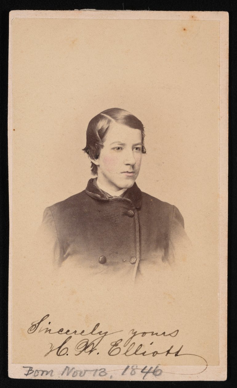 Portrait de Henry Wood Elliott 1846-1930, 1865 - Henry Ulke