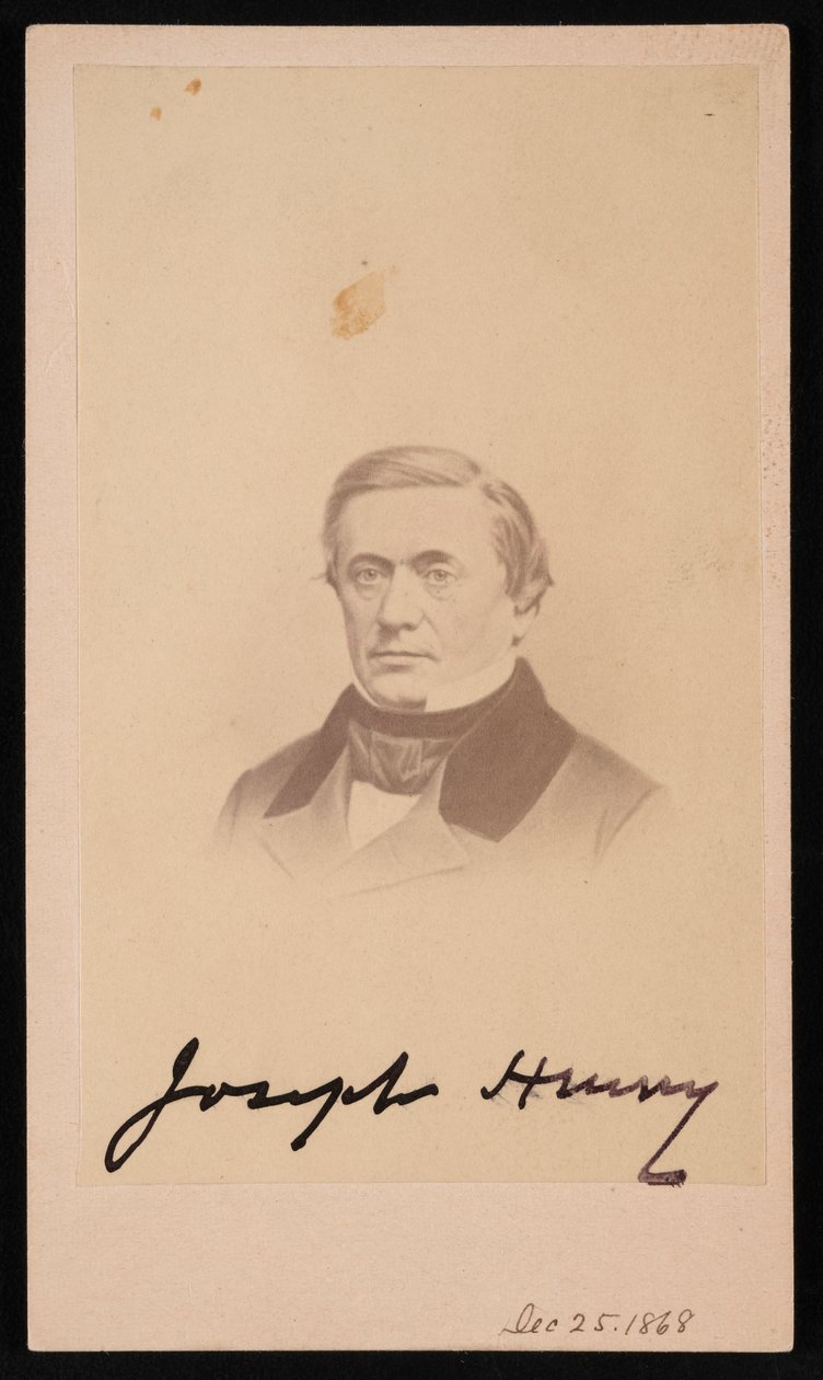 Portrait de Joseph Henry 1797-1878, 1868 - Henry Ulke