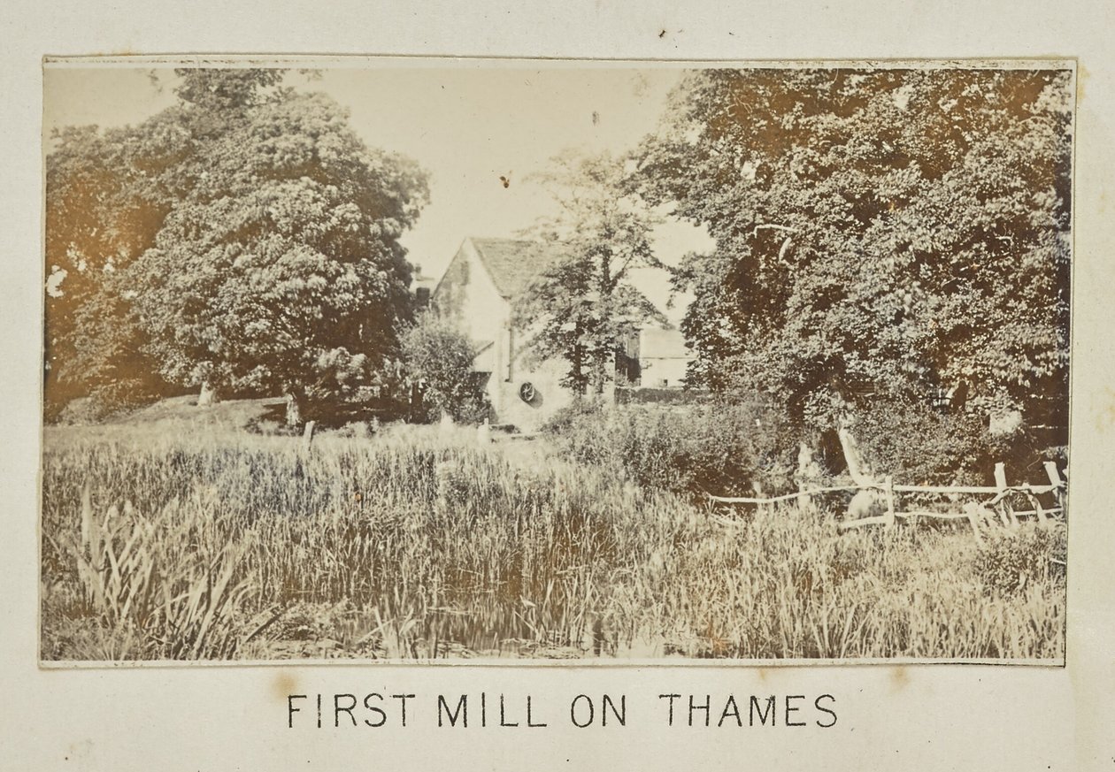 Premier moulin sur la Tamise - Henry W. Taunt