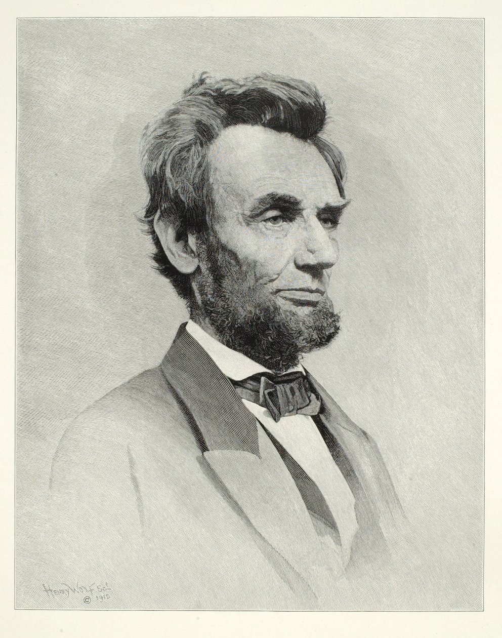 Abraham Lincoln - Henry Wolf
