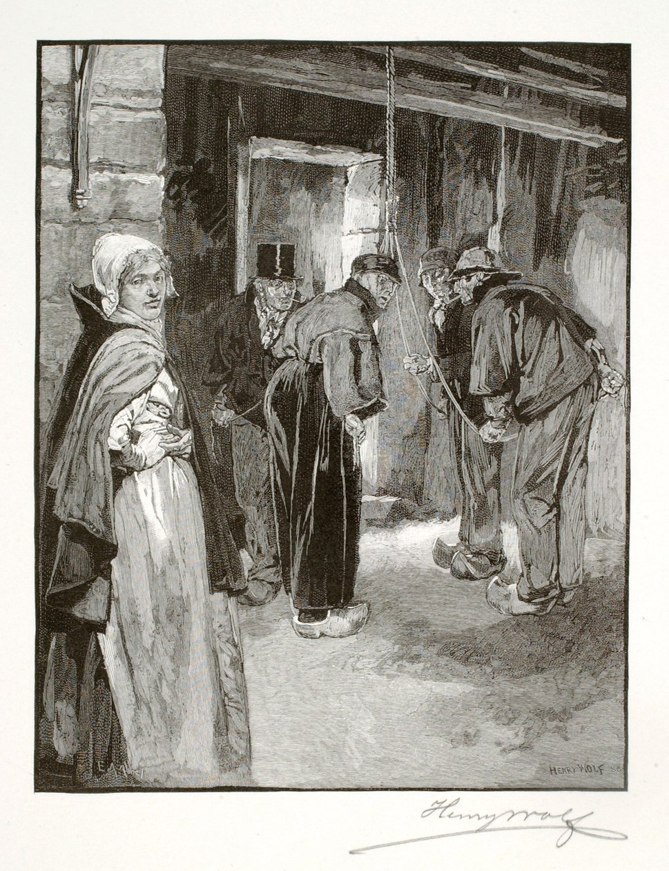 Sonneurs de cloches - Henry Wolf