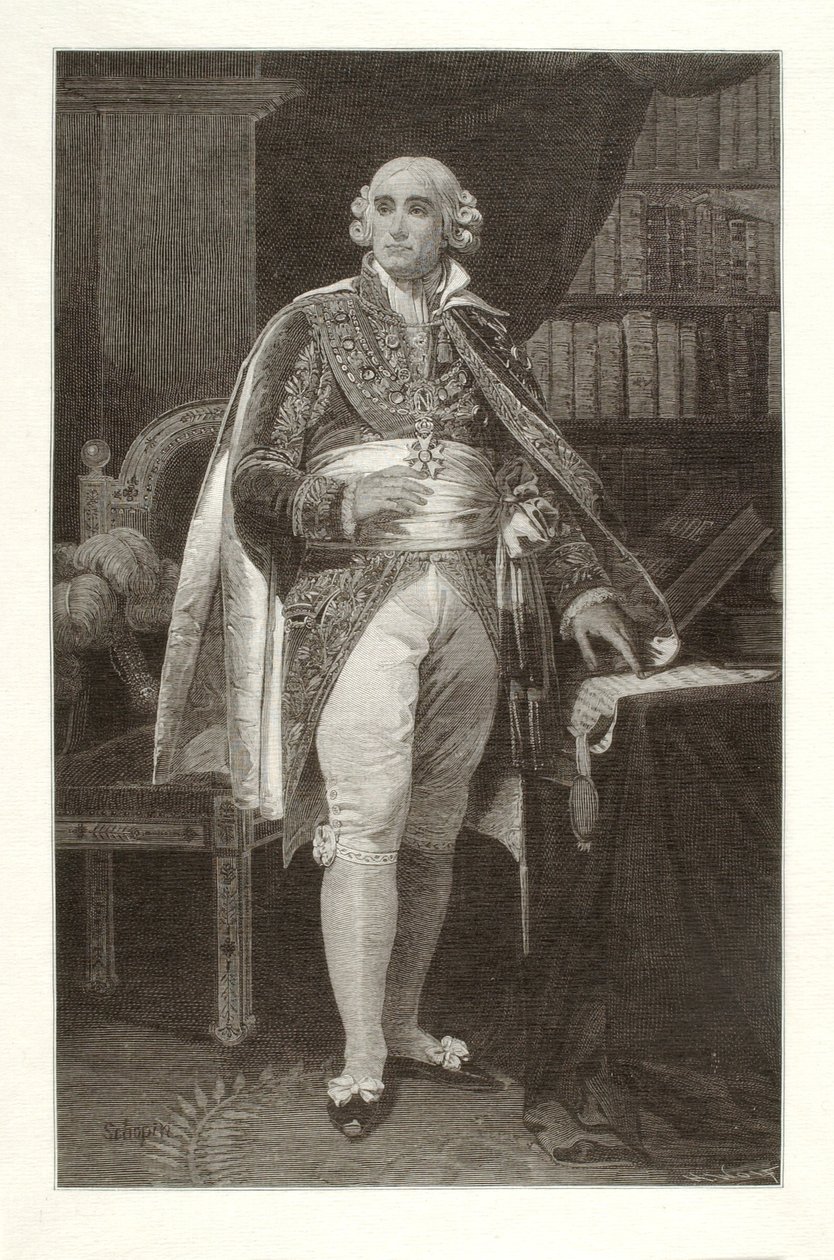 Jean Jacques Regis de Cambacérès, duc de Parme - Henry Wolf