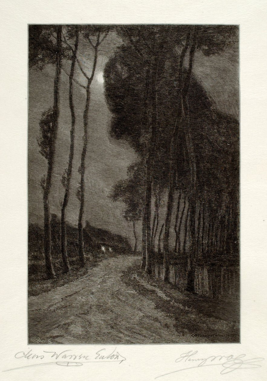 Clair de lune en Hollande - Henry Wolf