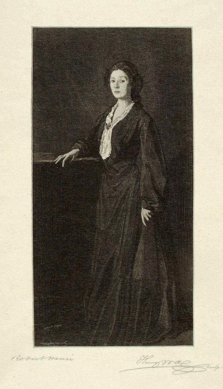 Portrait de Mme Henri - Henry Wolf
