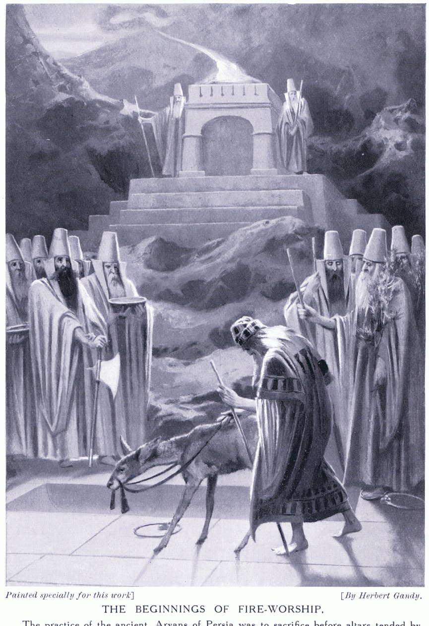 Les débuts du culte du feu - Herbert Gandy