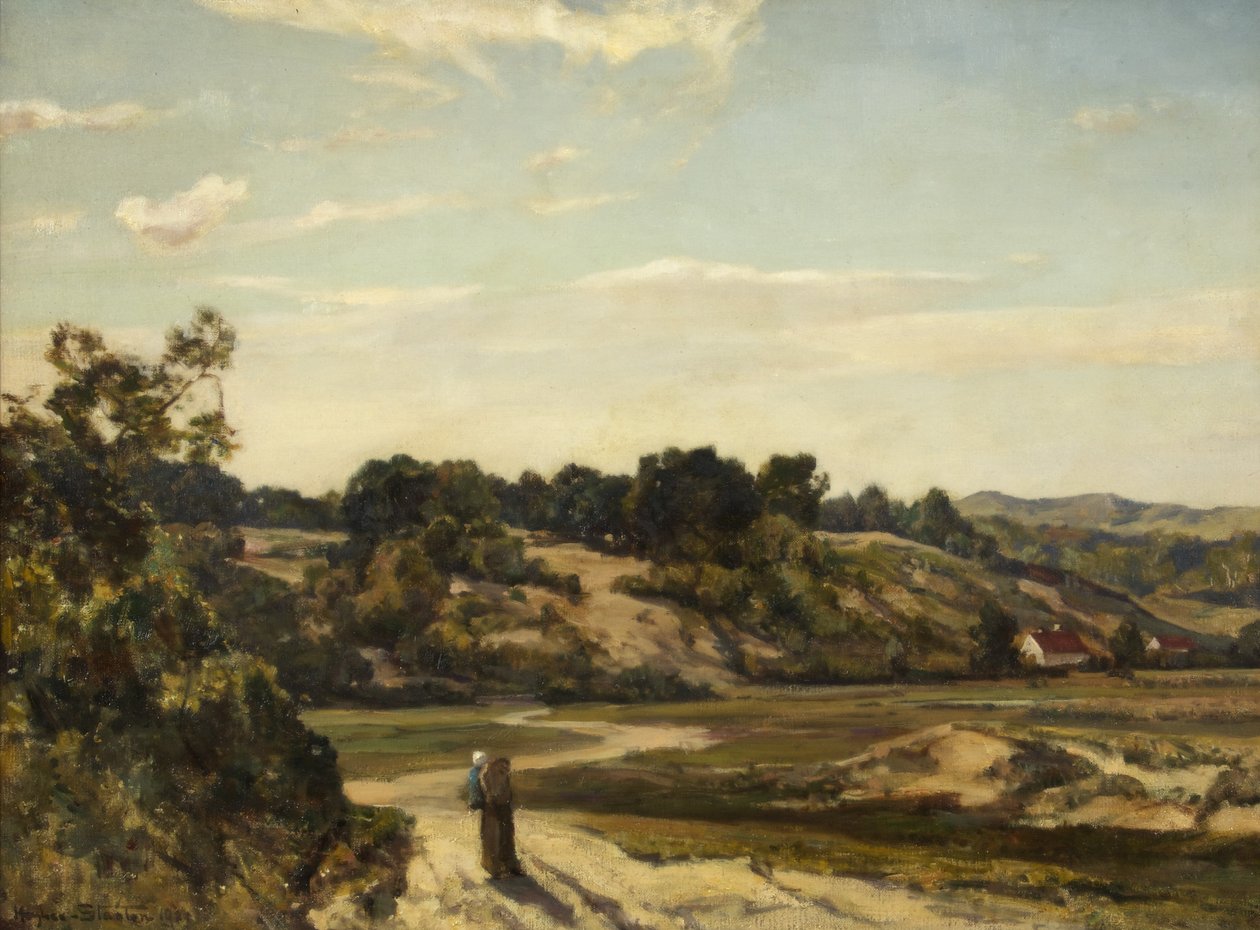 Pas de Calais - Parmi les dunes - Herbert Hughes Stanton