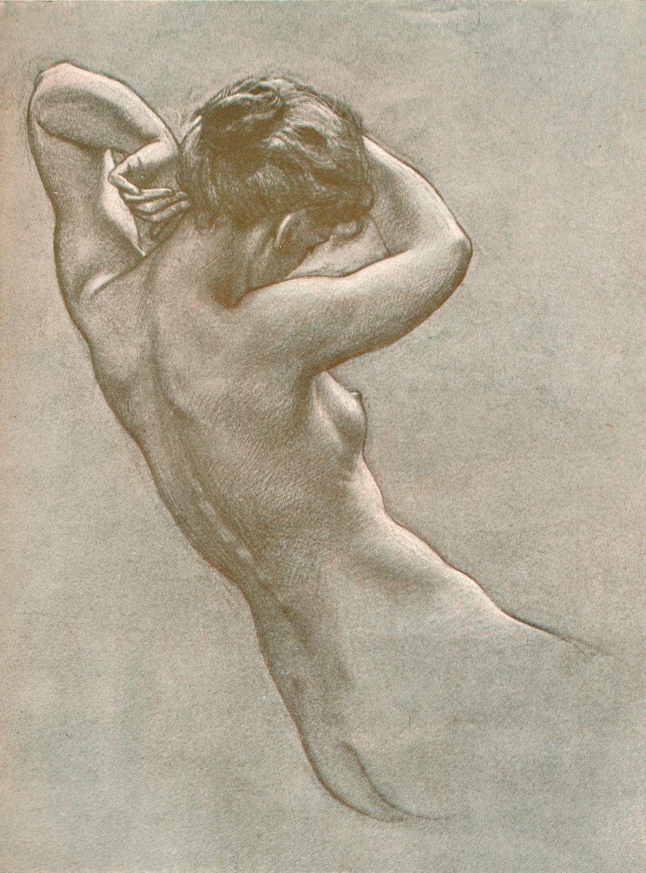 Étude pour Prospero invoquant des nymphes et des divinités, vers 1902, 1903 - Herbert James Draper