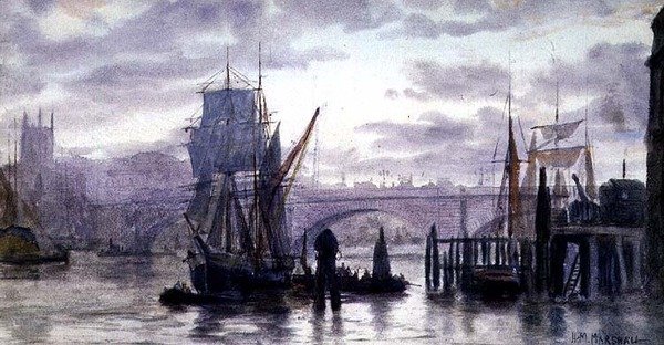 Sur la Tamise - Herbert Menzies Marshall