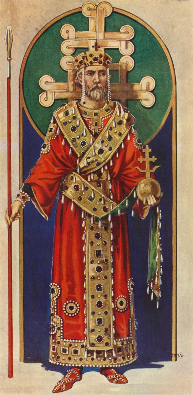 Un empereur byzantin des dixième, onzième et douzième siècles après J.-C., 1924 - Herbert Norris