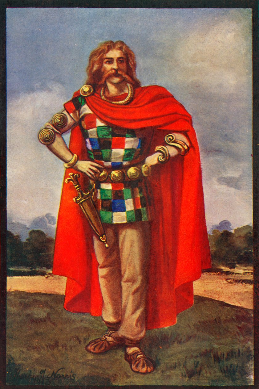 Un chef celte en tenue civile, 1924 - Herbert Norris