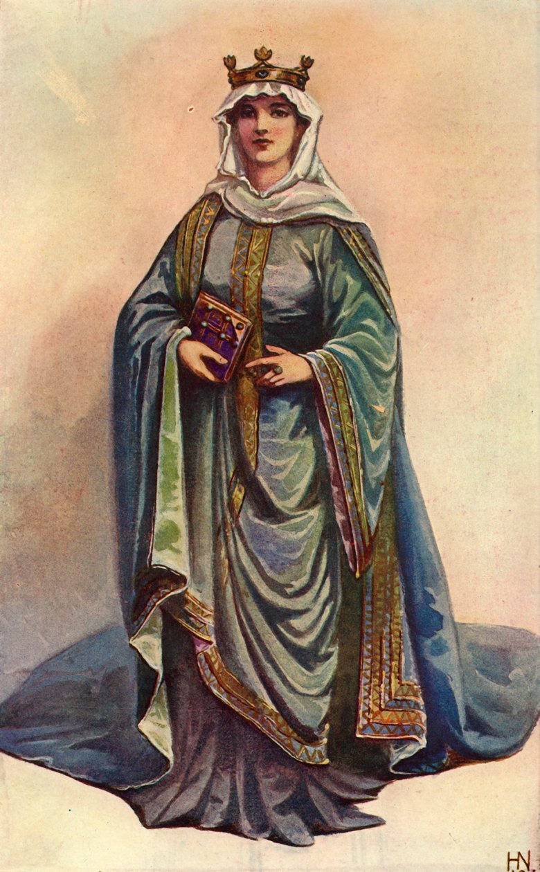 Une reine anglo-saxonne, 1924 - Herbert Norris