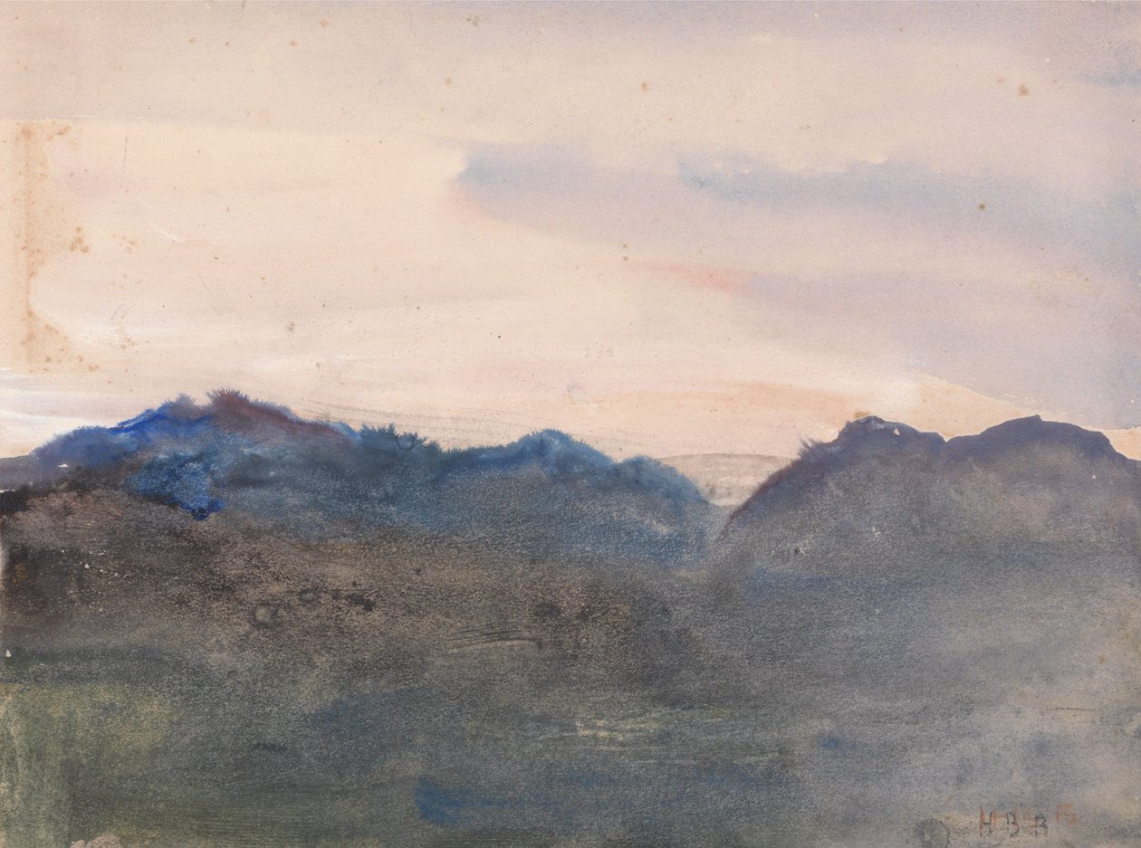 Paysage du soir - Hercules Brabazon Brabazon