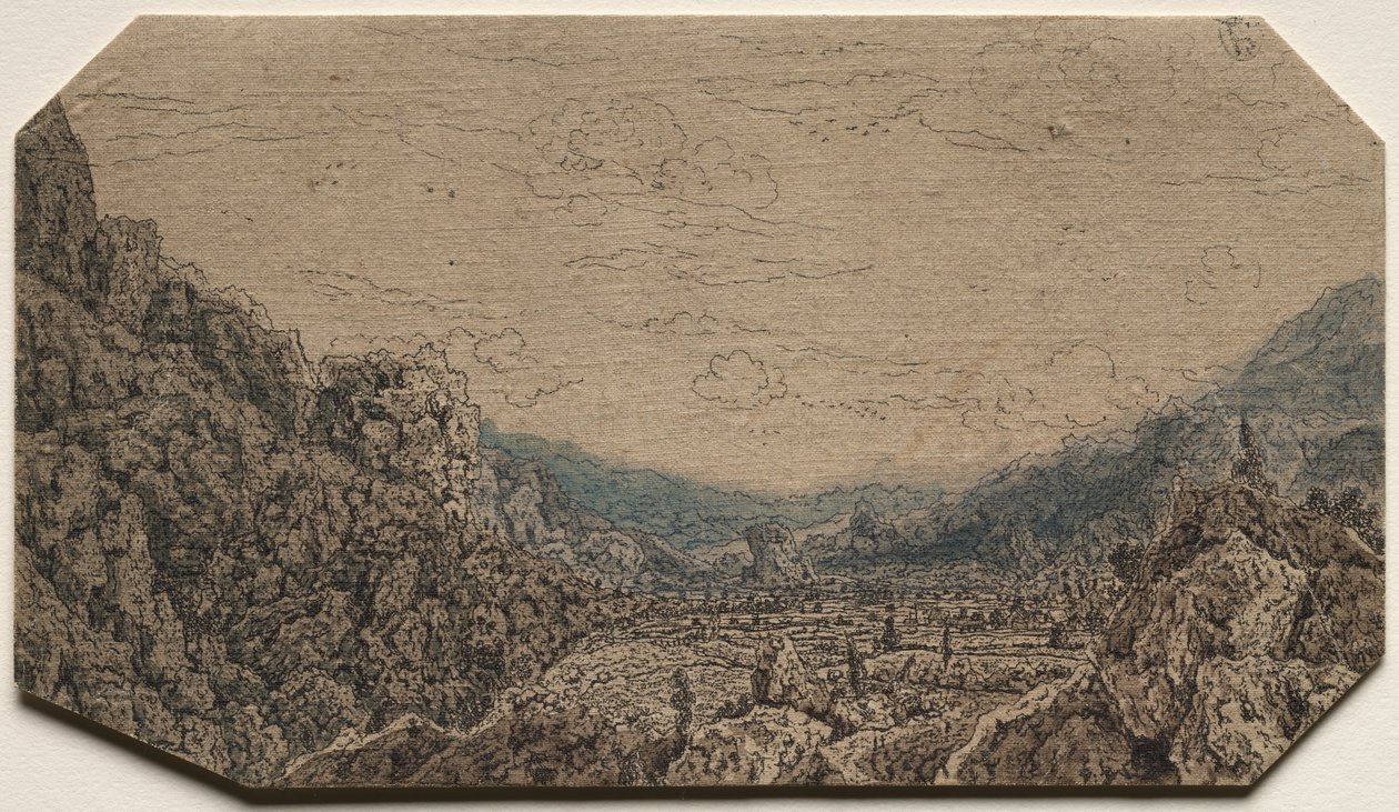 Vallée enclavée, vers 1623-1630 - Hercules Seghers
