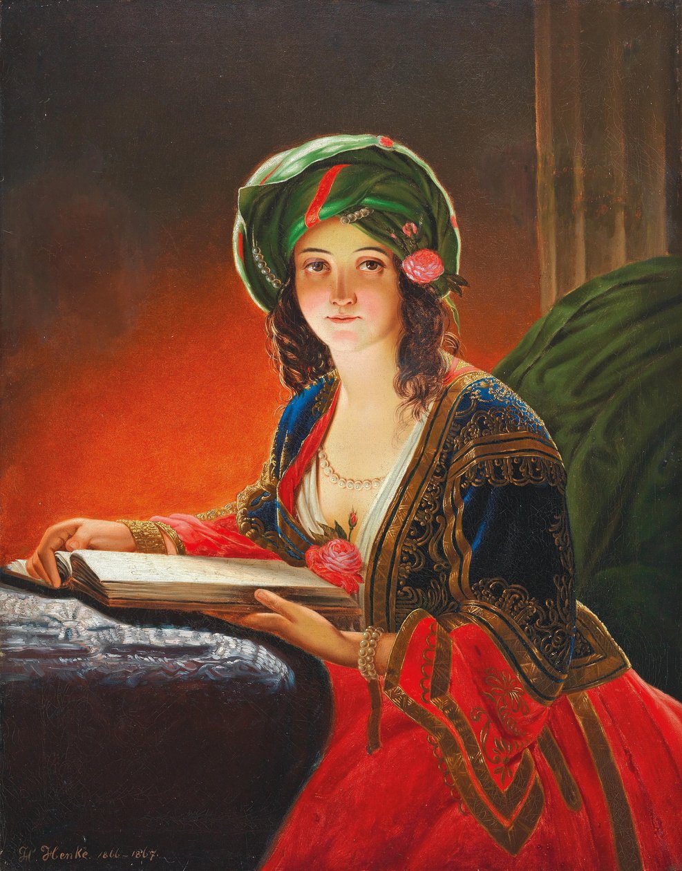 Die Morgenländerin - Herman Henke