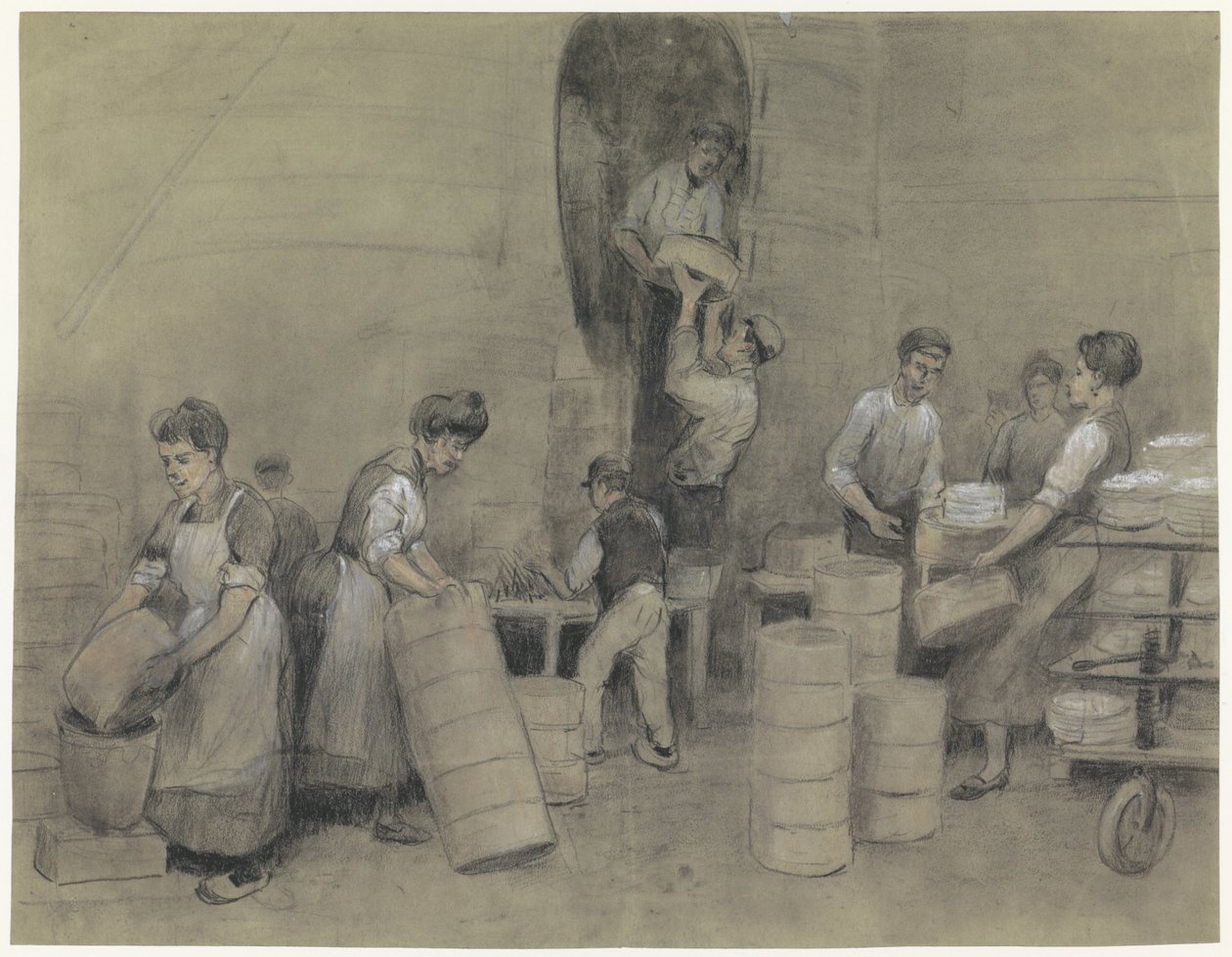 Sortie de la poterie du four de De Sphinx à Maastricht - Herman Heijenbrock