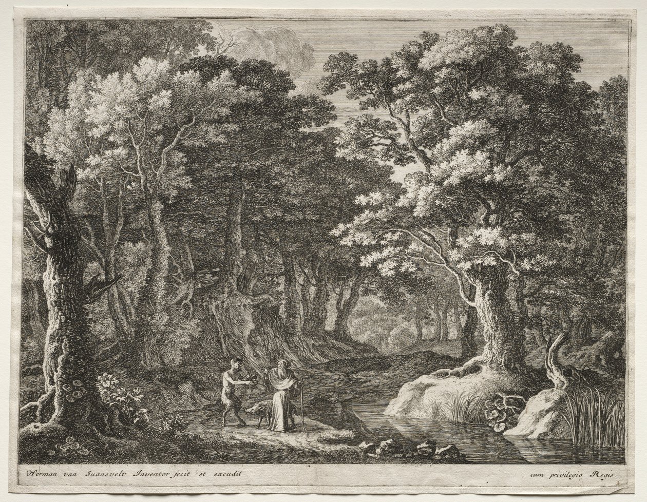 Les pénitents : La tentation de Saint Antoine - Herman van Swanevelt
