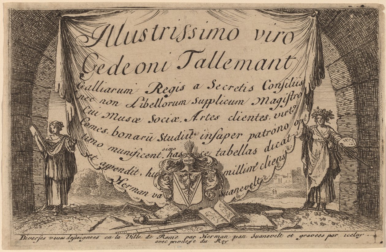 Page de titre - Herman van Swanevelt