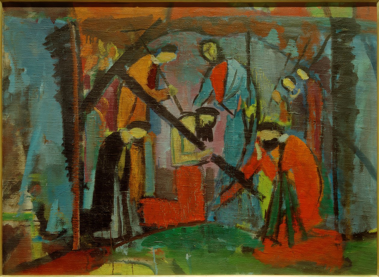 Portement de croix II - Hermann Stenner