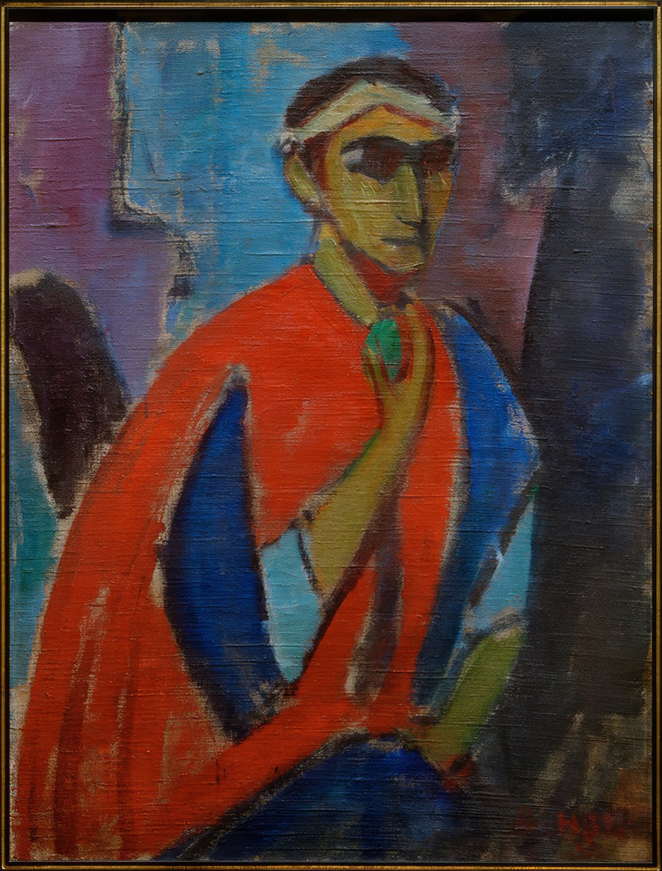 Autoportrait en costume (Le Romain) - Hermann Stenner
