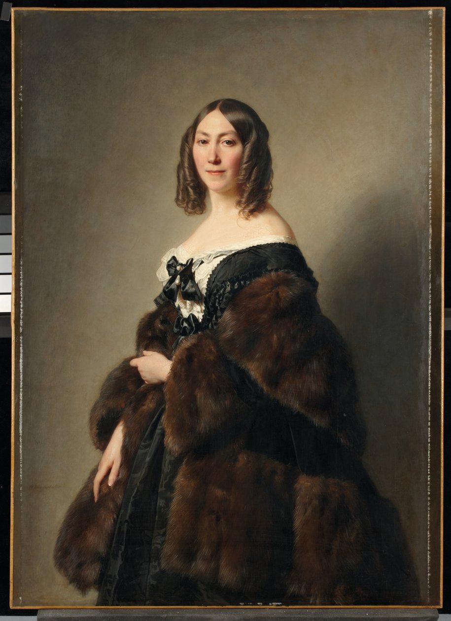 Portrait de Cécile Charlotte Furtado-Heine - Hermann Winterhalter