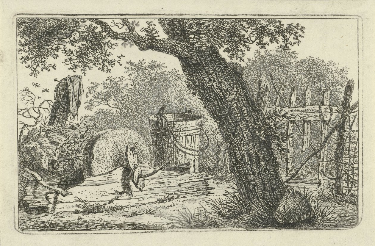 Paysage avec meule - Hermanus Fock