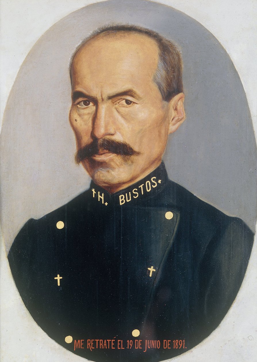 Autoportrait - Hermenegildo Bustos