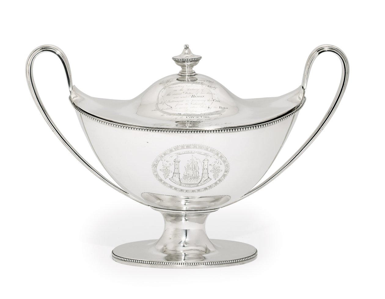 Soupière et couvercle George III, 1787 - Hester Bateman