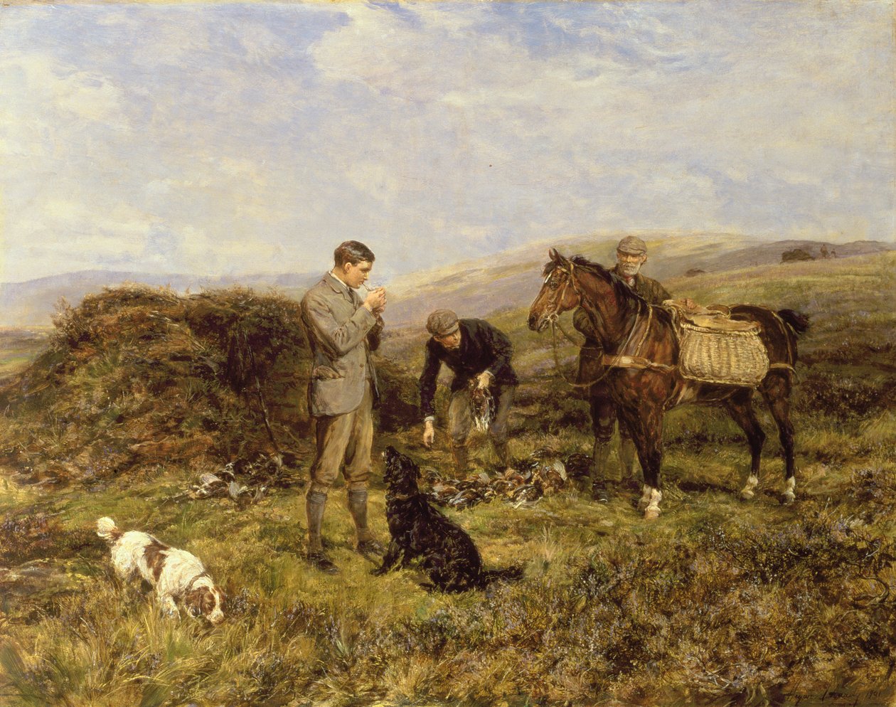Chasse au tétras, 1901 - Heywood Hardy