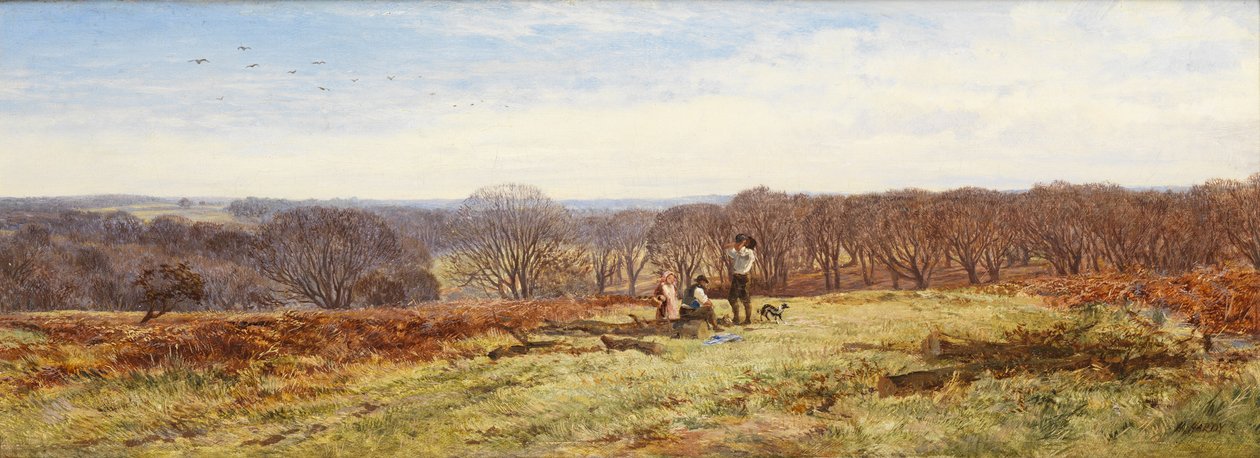 Dans la New Forest, Hampshire - Heywood Hardy