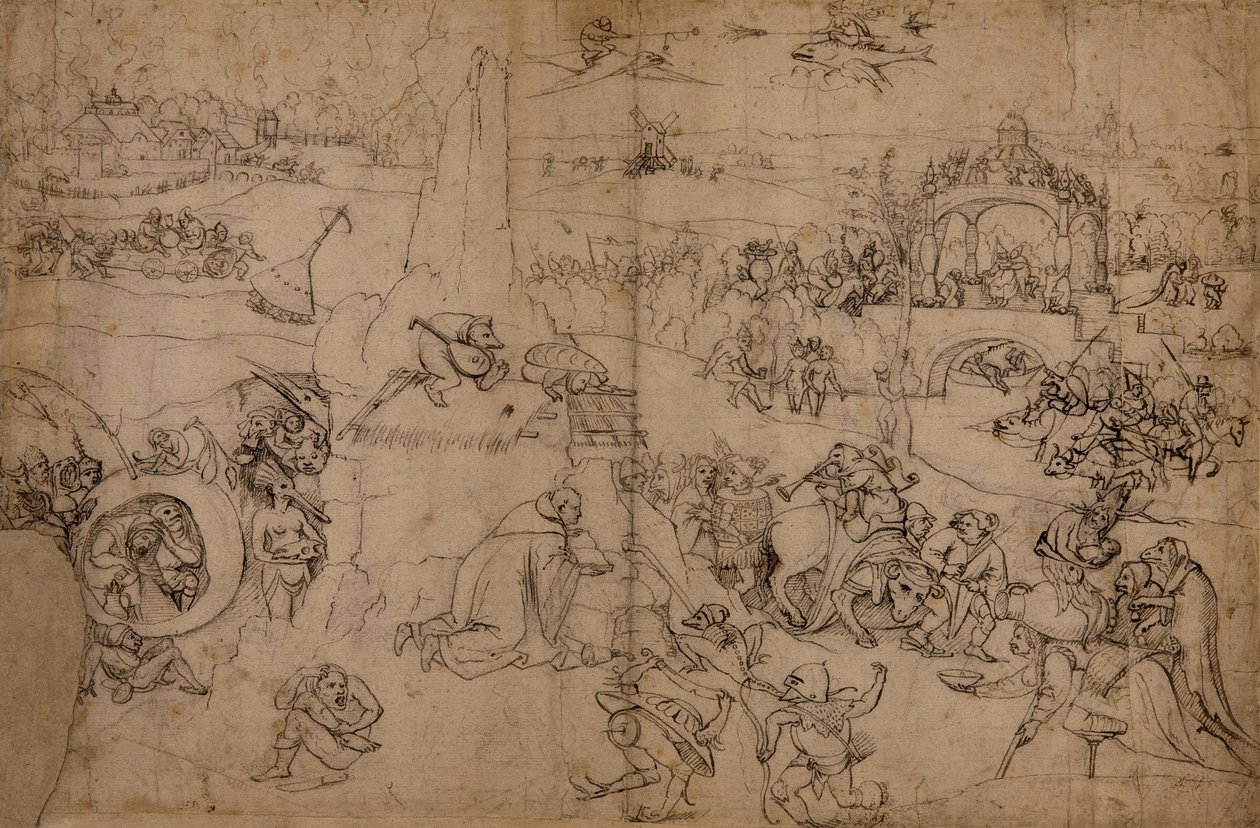 La Tentation de Saint Antoine - Hieronymus Bosch