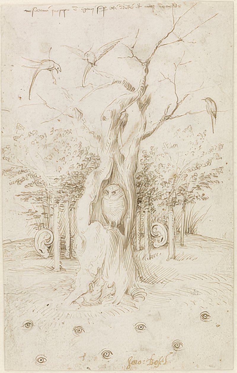Le champ a des yeux, la forêt a des oreilles - Hieronymus Bosch