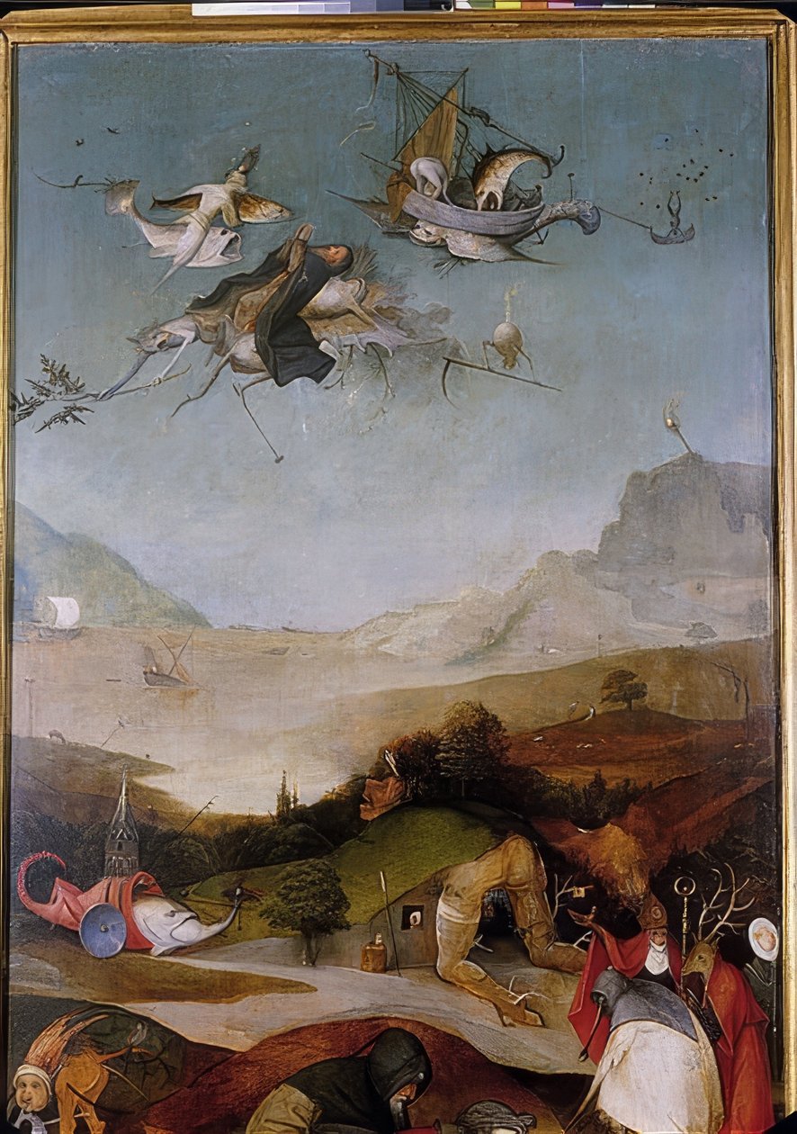 La Tentation de saint Antoine (détail) - Hieronymus Bosch