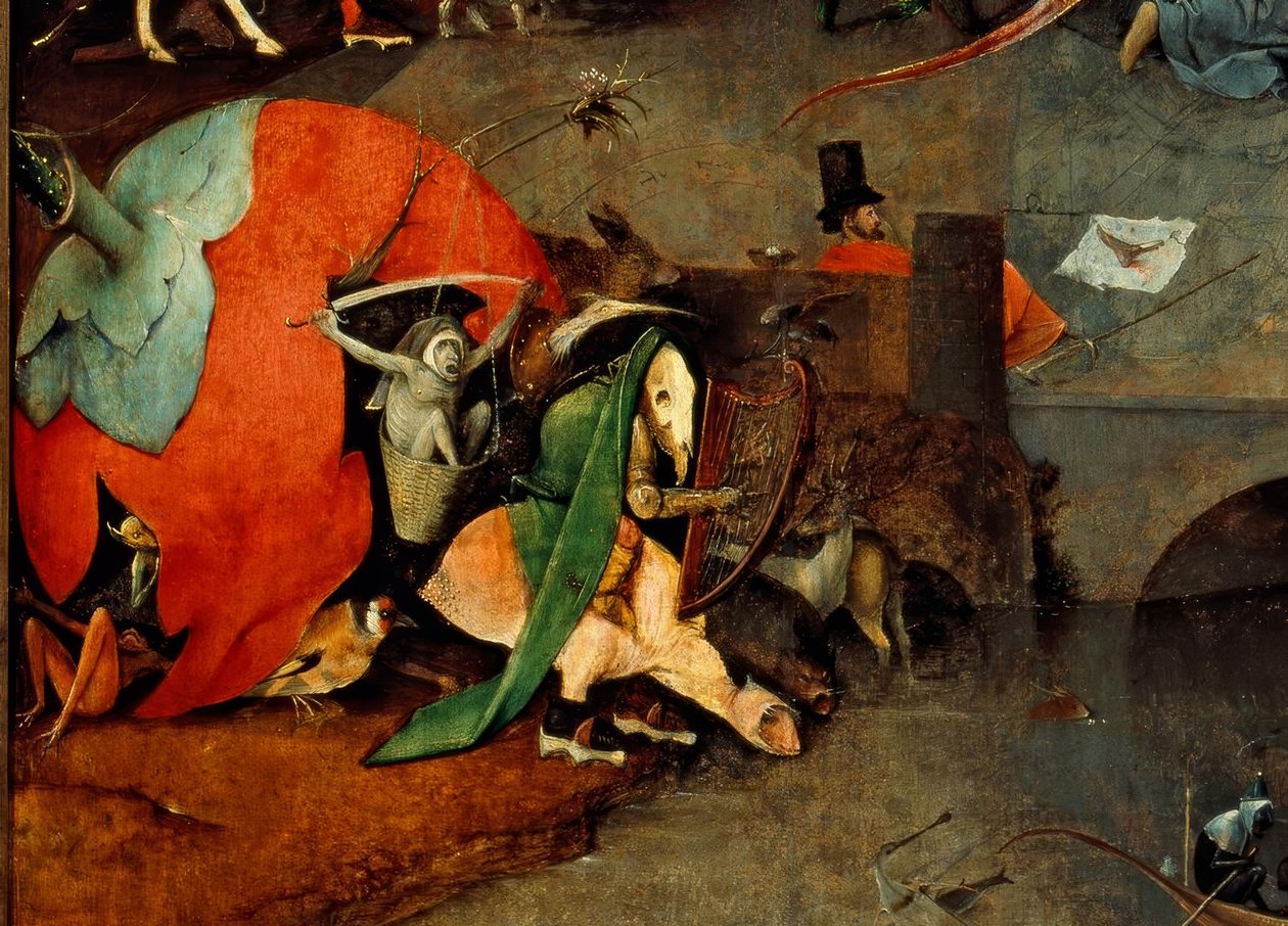 La tentation de saint Antoine - Hieronymus Bosch