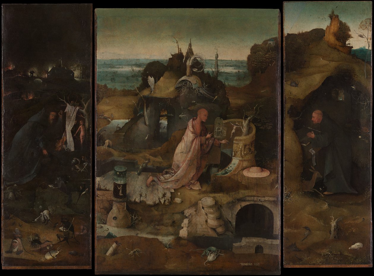 Les saints ermites, vers 1493 - Hieronymus Bosch