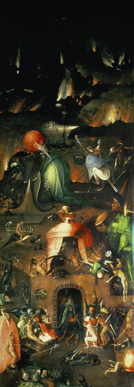 Le Jugement Dernier (Retable) : Intérieur de l