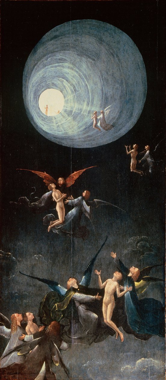 Les âmes bienheureuses. Le Paradis - Hieronymus Bosch